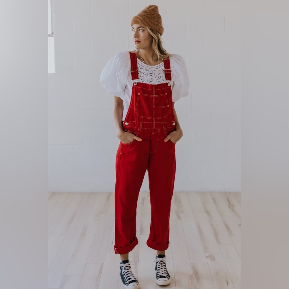 Free People Ziggy Overalls